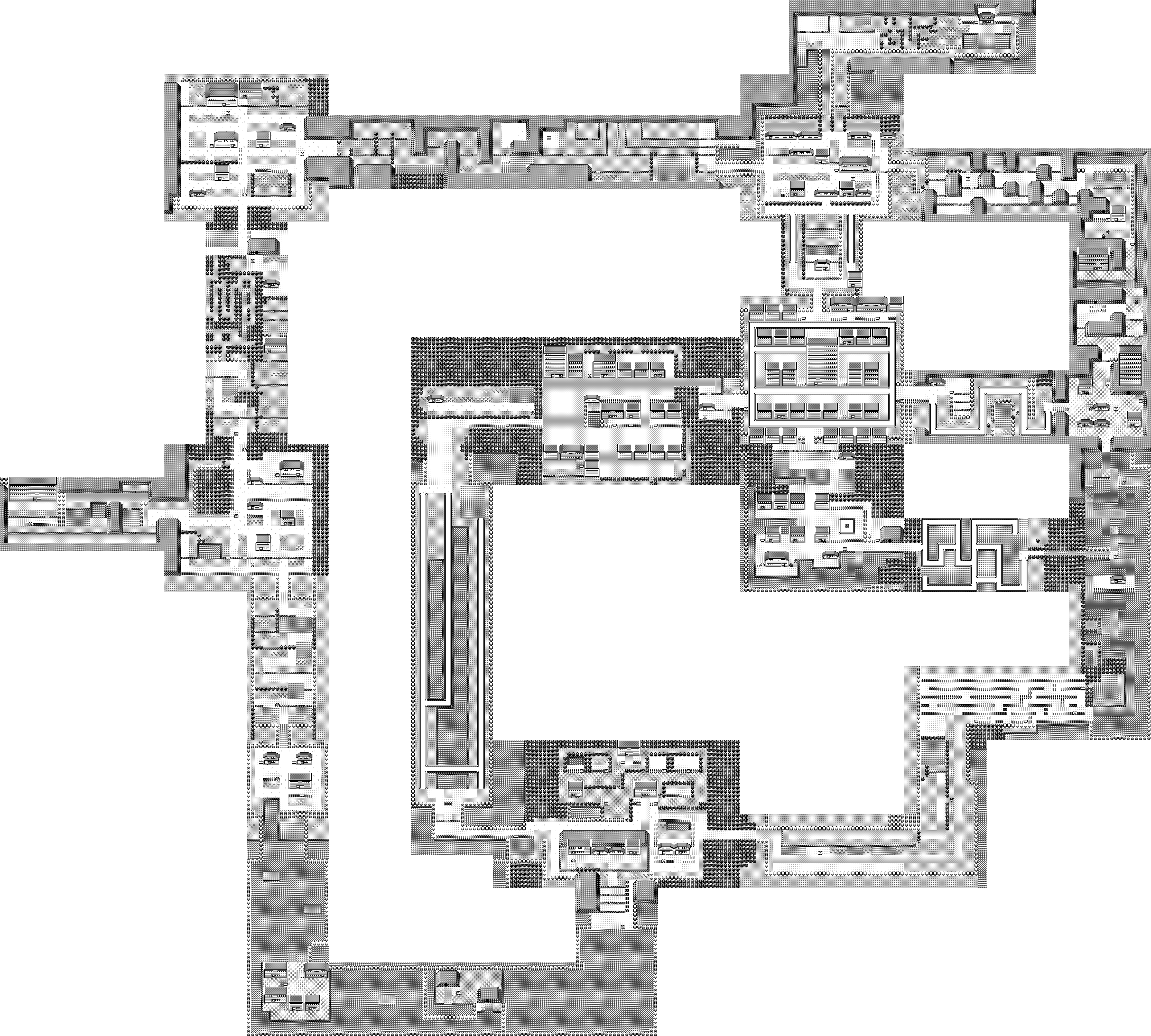 Map initial de Kanto