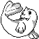 Sprite de Lamantine dans Pokemon Spaceworld