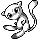 Sprite de Mew dans Pokemon Spaceworld