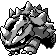 Sprite de Rhinocorne dans Pokemon Spaceworld
