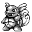 Sprite de Carabaffe dans Pokemon Spaceworld